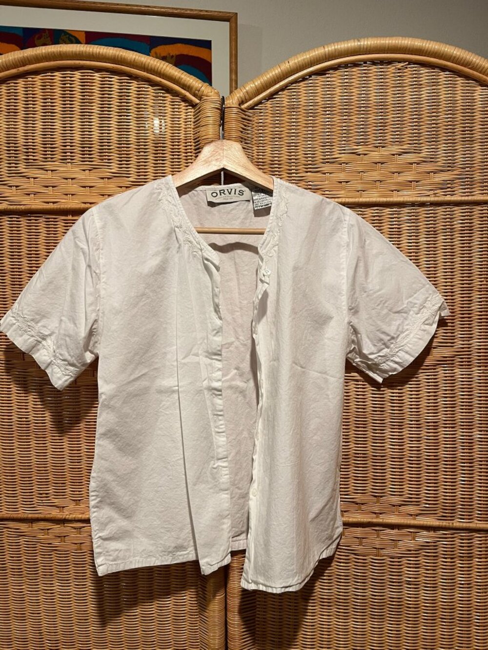 Orvis White Blouse